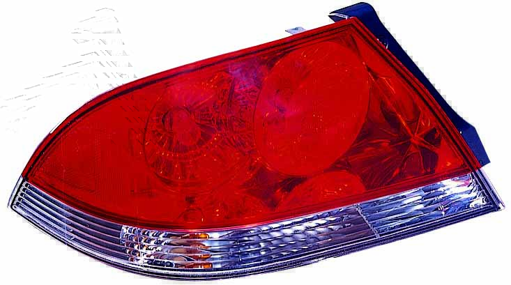 TAIL LAMP LH CLEAR/RED LENS (ES/LS MDL) HQ