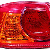 TAIL LAMP LH RED BEZEL CAPA