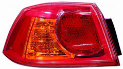 TAIL LAMP LH RED BEZEL HQ