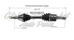C V AXLE LH ONLY FOR MT — photo 5
