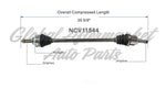 C V AXLE RH 4CYL SOHC — photo 5