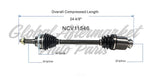 C V AXLE RH 4CYL DOHC — photo 5