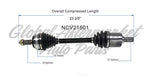 C V AXLE LH 80-1006 — photo 5