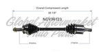 C V AXLE LH 80-3223 — photo 5