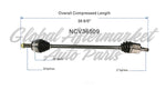 C V AXLE LH 80-3175 — photo 5