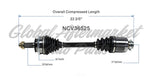 C V AXLE LH 80-3203 — photo 5