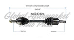 C V AXLE RH 4CYL 2.0L-2.3L — photo 5