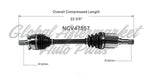 C V AXLE LH 4CYL 2.0L — photo 5