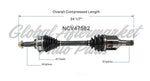 C V AXLE LH V6 3.0L — photo 5