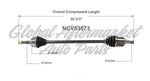 C V AXLE RH 4CYL 1.8L — photo 5