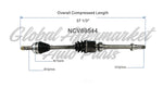 C V AXLE RH V6 80-6173 — photo 5