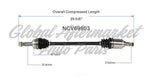 C V AXLE RR LH/RH AWD — photo 5