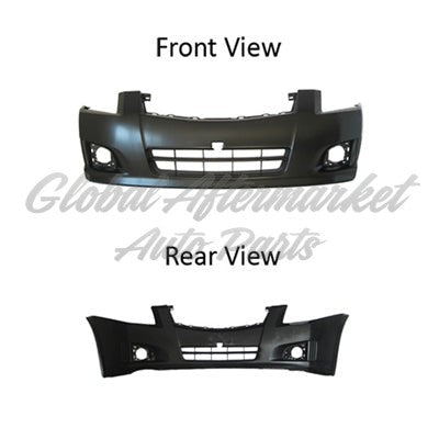 BUMPER FR PRIMED FITS 2.5L ALL/2.0L SR W/FOG LAMP HOLE