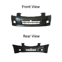 BUMPER FR PRIMED FITS 2.5L ALL/2.0L SR W/FOG LAMP HOLE