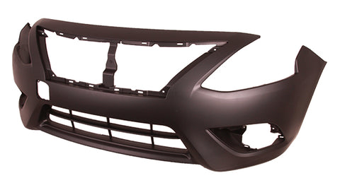 BUMPER FR PRIMED W/O CHROME MOULDING PTM