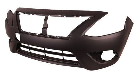 BUMPER FR PRIMED W/CHROME MOULDING PTM