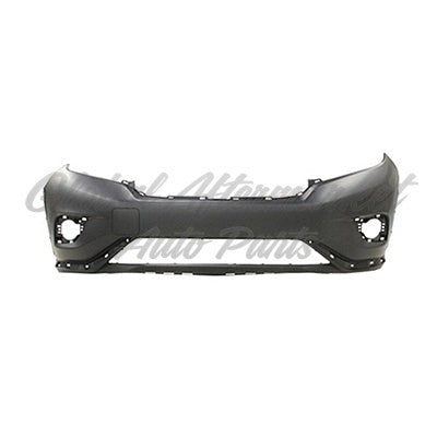 BUMPER FR PRIMED W/TEXTURED BLACK LOWER CAPA