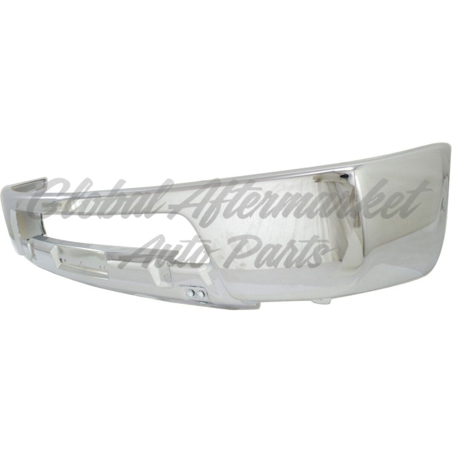 BUMPER FACE BAR FR CHROME W/O FOG LAMP HOLE W/OFF ROAD STEEL