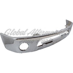 BUMPER FACE BAR FR CHROME W/FOG LAMP HOLE STEEL — photo 4