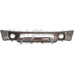 BUMPER FACE BAR FR CHROME W/FOG LAMP HOLE STEEL — photo 5