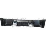 BUMPER FACE BAR FR BLACK W/O FOG LAMPS STEEL — photo 2