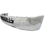 BUMPER FACE BAR FR CHROME W/O FOG LAMPS STEEL — photo 3
