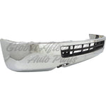 BUMPER FACE BAR FR CHROME W/O FOG LAMPS STEEL — photo 4