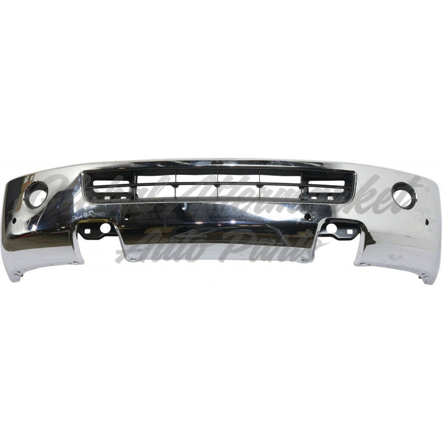 BUMPER FACE BAR FR CHROME W/FOG LAMPS