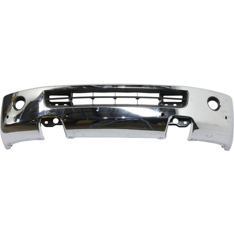 BUMPER FACE BAR FR CHROME W/FOG LAMPS