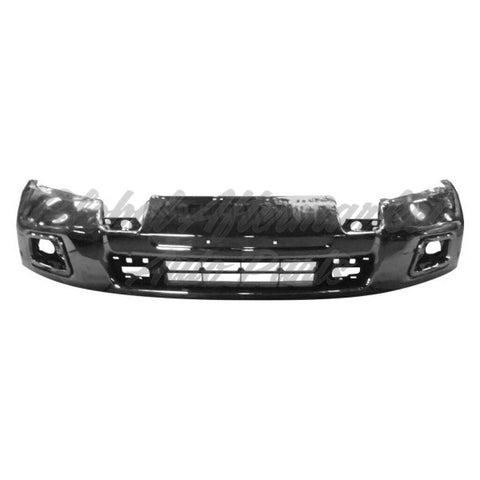 BUMPER FACE BAR FR CHROME W/SESNSOR