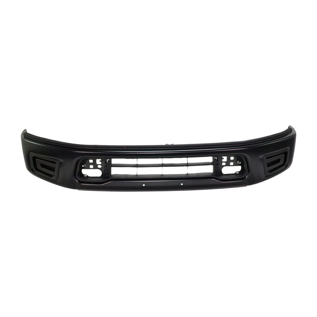 BUMPER FACE BAR FR BLACK W/O SENSOR