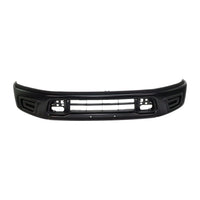 BUMPER FACE BAR FR BLACK W/O SENSOR
