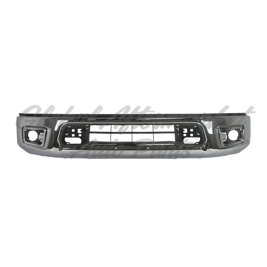BUMPER FACE BAR FR W/O SENSOR CHROME