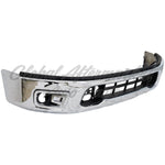 BUMPER FACE BAR FR W/O SENSOR CHROME — photo 3