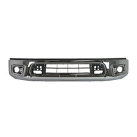 BUMPER FACE BAR FR BRIGHT CHROME FOG LAMP BEZELS W/SENSOR