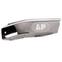 BUMPER END FR LH CHROME W/O FLARES TO 12/1998