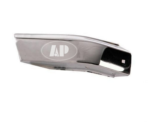 BUMPER END FR RH CHROME W/O FLARES TO 12/1998