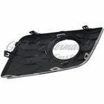 FOG LAMP BEZEL FR LH MATT BLACK/CHROME — photo 5