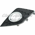 FOG LAMP BEZEL FR LH MATT BLACK/CHROME — photo 3