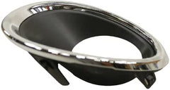 FOG LAMP BEZEL FR LH TEXTURED BLACK W/CHROME FINISH