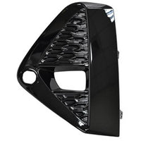 FOG LAMP BEZEL FR LH GLOSS BLACK FINISH