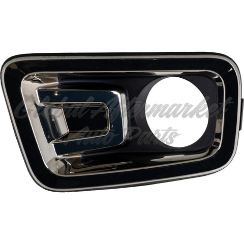 FOG LAMP BEZEL FR LH SMOKE CHROME TEXTURED BLACK