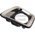 FOG LAMP BEZEL FR LH SMOKE CHROME TEXTURED BLACK — photo 2