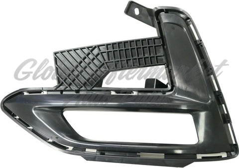 FOG LAMP BEZEL FR LH PTD GLOSS BLACK