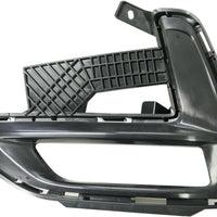 FOG LAMP BEZEL FR LH PTD GLOSS BLACK