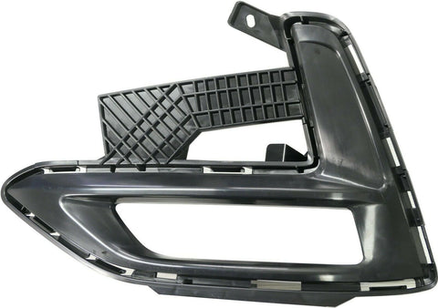 FOG LAMP BEZEL FR LH PTD GLOSS BLACK