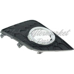 FOG LAMP BEZEL FR RH MATT BLACK/CHROME — photo 3