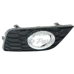 FOG LAMP BEZEL FR RH MATT BLACK/CHROME — photo 4