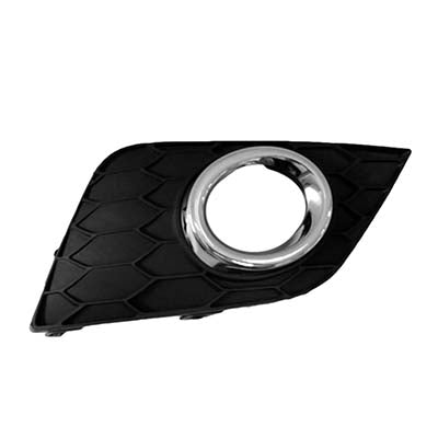 FOG LAMP BEZEL FR RH MATT BLACK/CHROME