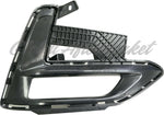 FOG LAMP BEZEL FR RH PTD GLOSS BLACK — photo 3